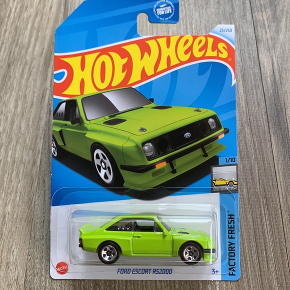 Hot Wheels Car Ford Escort RS2000 HW Factory Fresh Hotwheels  2024 Mainline New - Picture 1 of 5